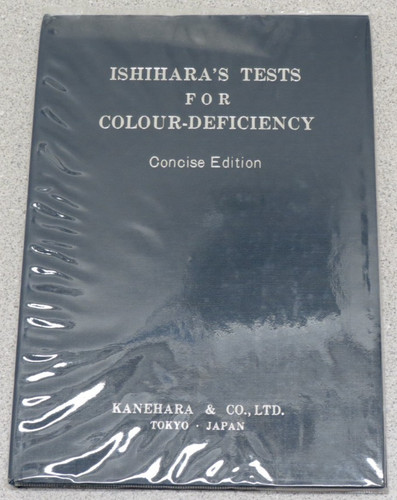Ishihara tests for colour - for,