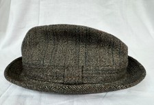 Dunn & Co Fedora Hat Tweed