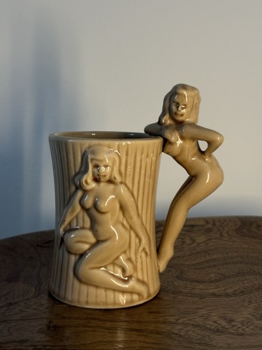 Vintage tiki lady barrel - vintage,
