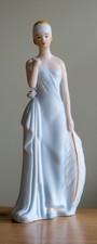 Vintage art deco style flapper - art,