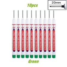 10Pcs Black Deep Hole Long Nib