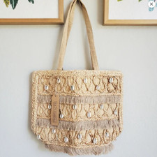 NWT Salt + Umber Isla Jute