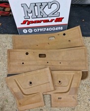 Volkswagen Golf Mk1 Convertible Brown Door Cars & Speaker Pods Front & Rear