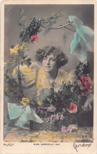Postcard edwardian actress - -,