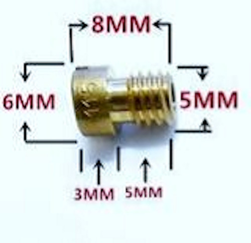 Maximum jet ø6 thread m5x0 - maximum, m5x0.8