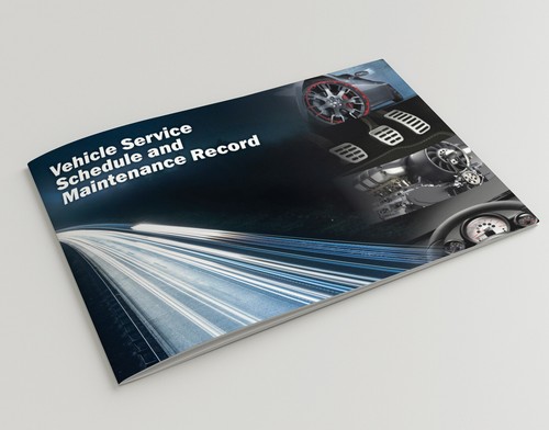 Vehicle service book - -, blank