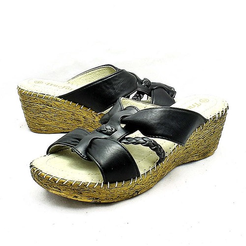 Ladies comfort cushioned wedge - ladies,