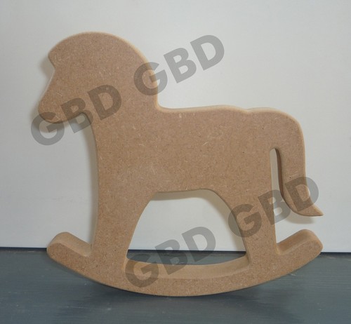 Rocking horse shape - horse, mdf