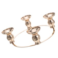  Christmas Advent Wreath Ring: Xmas Candle Holder Ring - Advent Season 4-Cup