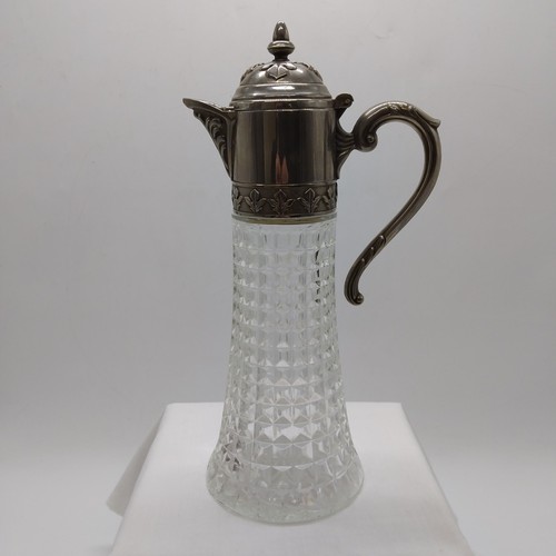 Vintage glass and - and, metal