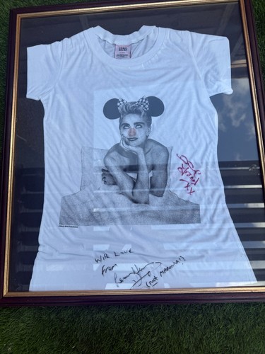 Framed madonna minnie mouse - framed,