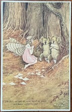 ARTIST SIGNED PPC “THE LITTLE FAIRY SISTER” AND TWO KOALA’S  I.R & G OUTHWAITE