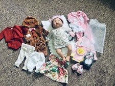 Tiny Treasures Doll & Accessories Bundle Weighted Doll See All Photos 