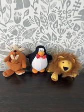 Zooballs Toys - Lion, Penguin, Kangaroo. Vintage Toys From 90s. Bouncy Ball