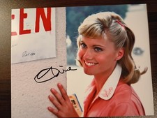 Olivia Newton Grease Signed