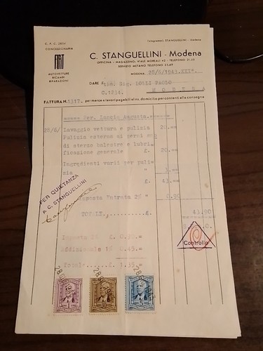 Lancia augusta 1943s - augusta,