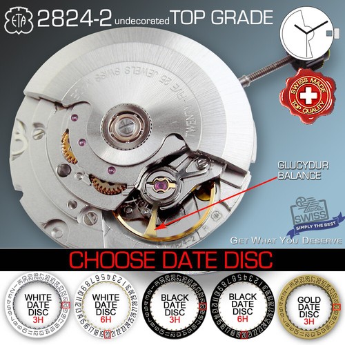 Movement automatic eta 2824 - movement,