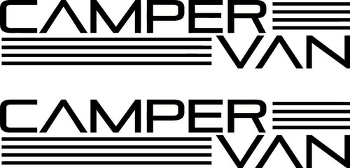 Camper van sticker - camper,