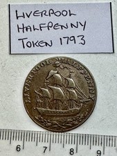 1793 High Grade Conder Token -