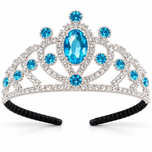 Girls frozen blue rhinestone - girls,