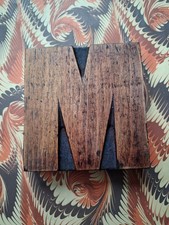 Wooden letterpress printing - ,