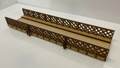 300mm lattice fence - lattice,
