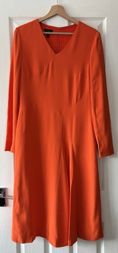 Escada dress bright orange - 38,