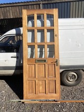 Half Glass External Wooden