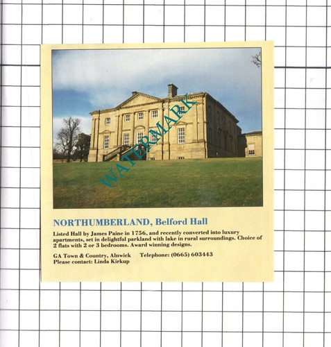 Belford hall northumberland - belford,
