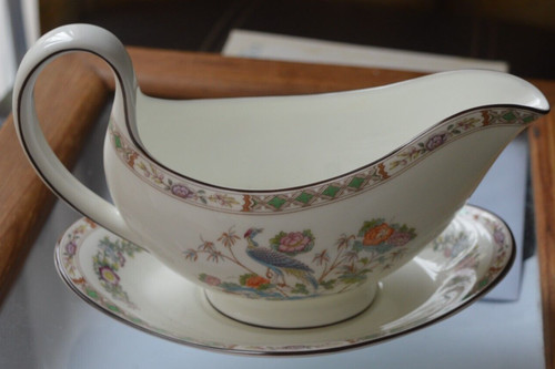 Wedgwood kutani crane - wedgwood,