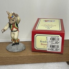 Royal Doulton DB 204 Morris Dancer Bunnykins Signed By BY Michael Doulton
