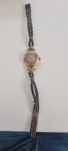 Antique 9ct gold ladies - antique,