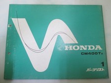 CM400T Parts List 1st Edition
