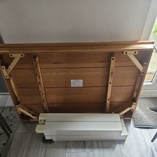 DISMANTLES COLLECTION Oak Furniture Land Breakfast Dining Table Wooden Farmhouse