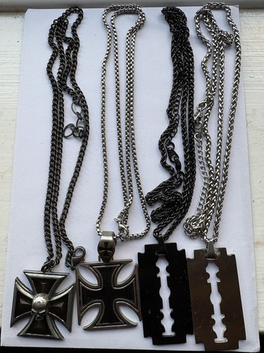 Job lot men s necklaces - lot, x