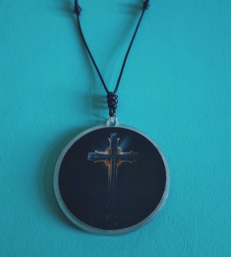 Celtic cross necklace - celtic,