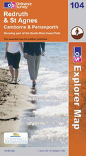 Redruth and St Agnes (Explorer Maps) (OS... by Ordnance Survey Sheet map, folded
