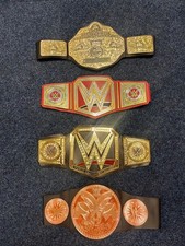 WWE KIDS WRESTLING WORLD BELTS by MATTEL 4 in total