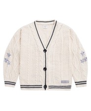 Taylor Swift Folklore The Cardigan – Cream Knit Sweater M/L – Official Merch