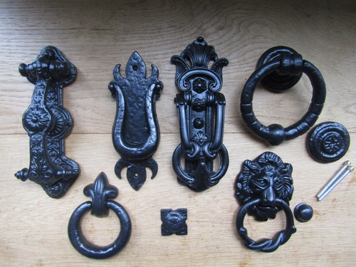 Cast iron rustic door - iron,