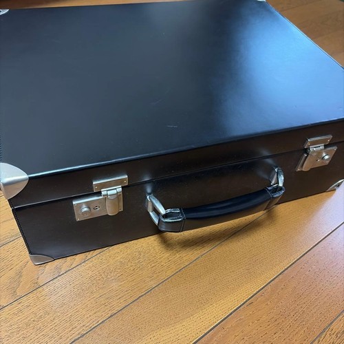 Dunhill black attache - attache, case