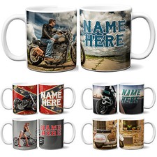 Personalised Motorbike Mug