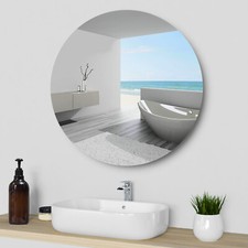 Round Frameless Unframed