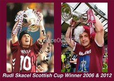 HEART OF MIDLOTHIAN FC HEARTS FC SCOTTISH CUP FINAL RUDI SKACEL SIGNED (PRINTED)