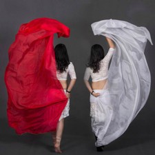 Belly Dance Silk Shawl Veil