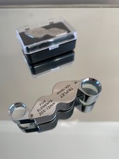 ECONOMY JEWELLERS INSPECTION LOUPE WITH TWIN LENSES