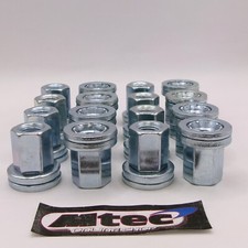 16x Peugeot  Wheel Nut Open