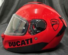 5% off SHARK SPARTAN GT PRO Red with DUCATI Decals Motorcycle Helmet ECE 22-06