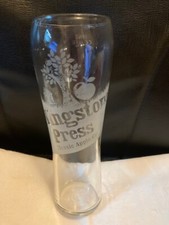 Kingston Press Classic Apple Cider Pint Glass - VGC