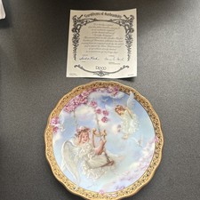 Gardens of Innocence Collection SWEET SWINGING Plate by Sandra Kuck #3846A